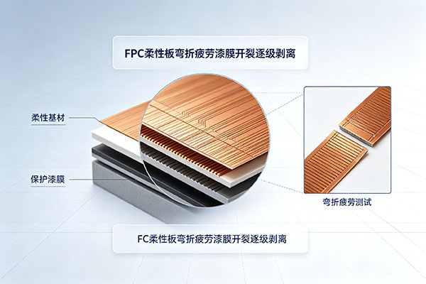 FPC 柔性板弯折疲劳漆膜开裂逐级剥离 FAQ|故障原因与改善方案 FPC 柔性板弯折疲劳漆膜开裂逐级剥离 FAQ|故障原因与改善方案