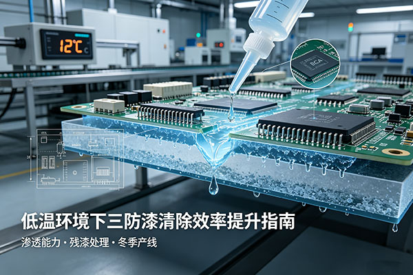 解胶剂低温溶解能力暴跌?冬季车间三防漆残漆清除效率提升指南 解胶剂低温溶解能力暴跌?冬季车间三防漆残漆清除效率提升指南